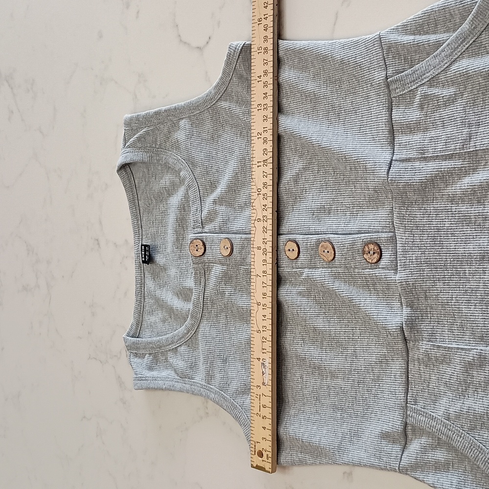 Women's Ribbed Tank Dress - Picture 4 of 8